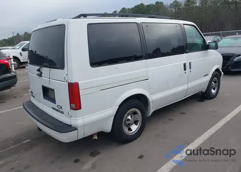 2001 Chevrolet Astro Ls from USA, damaged, VIN 1GNDM19W21B130023